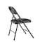National Public Seating Commercialine Folding Chair, Vnyl, Blk, PK4 950 - alternate 7